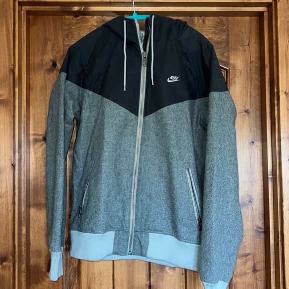 RARE Nike Sportswear Wax and Wool Windrunner Jacket - Picture 1 of 6